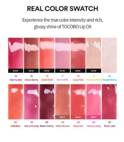 Tocobo Juicy Berry Plumping Lip Oil 